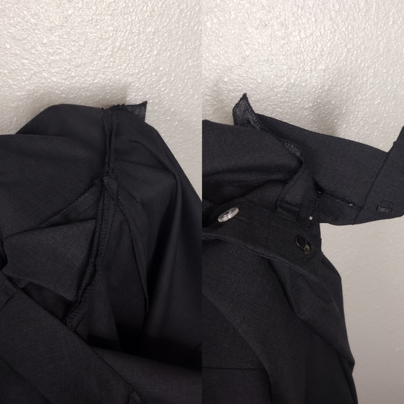 Pendleton Petite Virgin Wool Wide Leg Trouser Pants - Picture 10 of 15